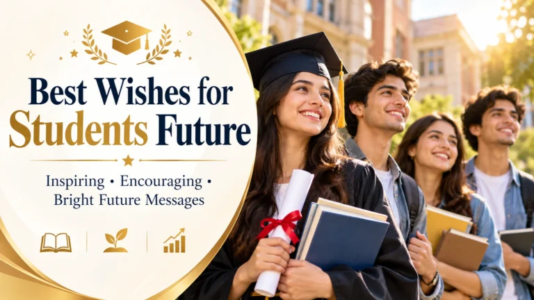 Best Wishes for Students Future Inspiring, Encouraging & Bright Future Messages