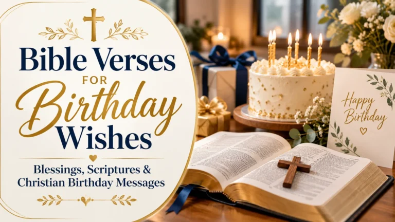 Bible Verses for Birthday Wishes Meaningful Scriptures, Blessings & Christian Messages