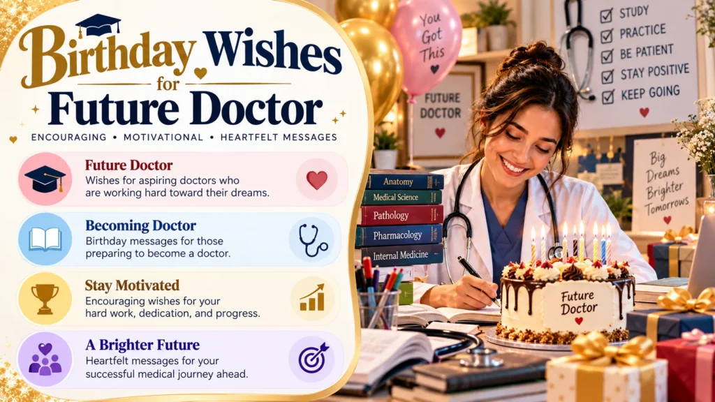 Birthday Wishes for Future Doctor and Becoming Doctor