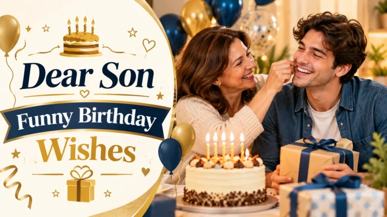 Dear Son Funny Birthday Wishes for Son Hilarious Messages From Mom