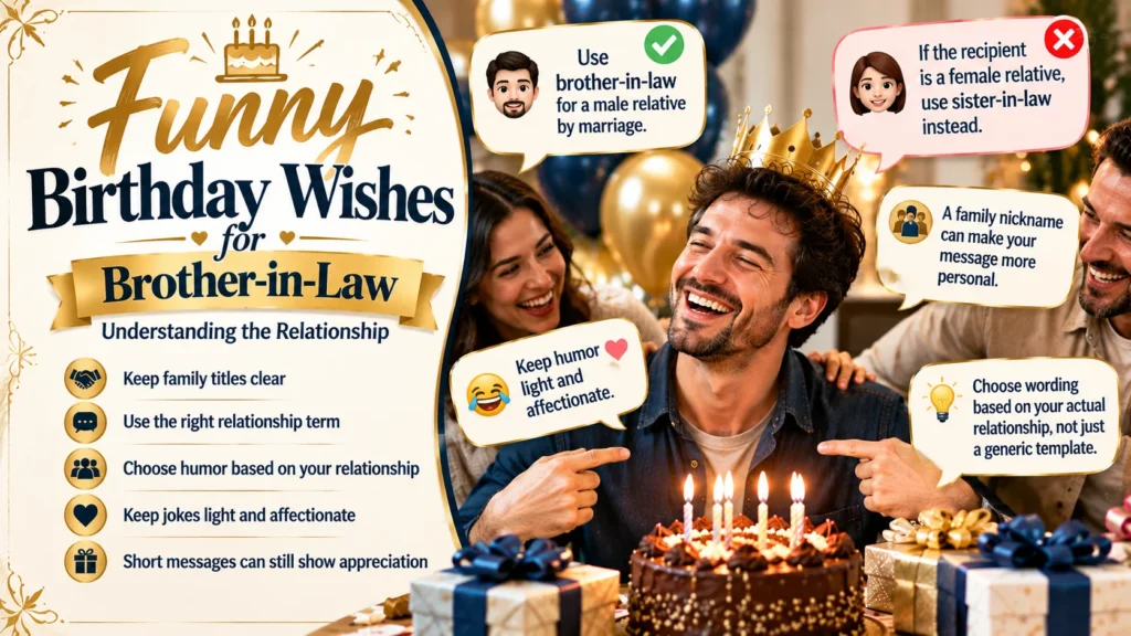 Funny Birthday Wishes for a Female Brother-in-Law? Understanding the Relationship