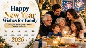 Happy New Year Wishes for Family Heartfelt Messages for Every Family Member