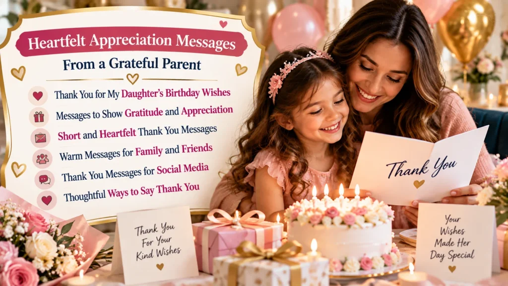 Heartfelt Appreciation Messages From a Grateful Parent