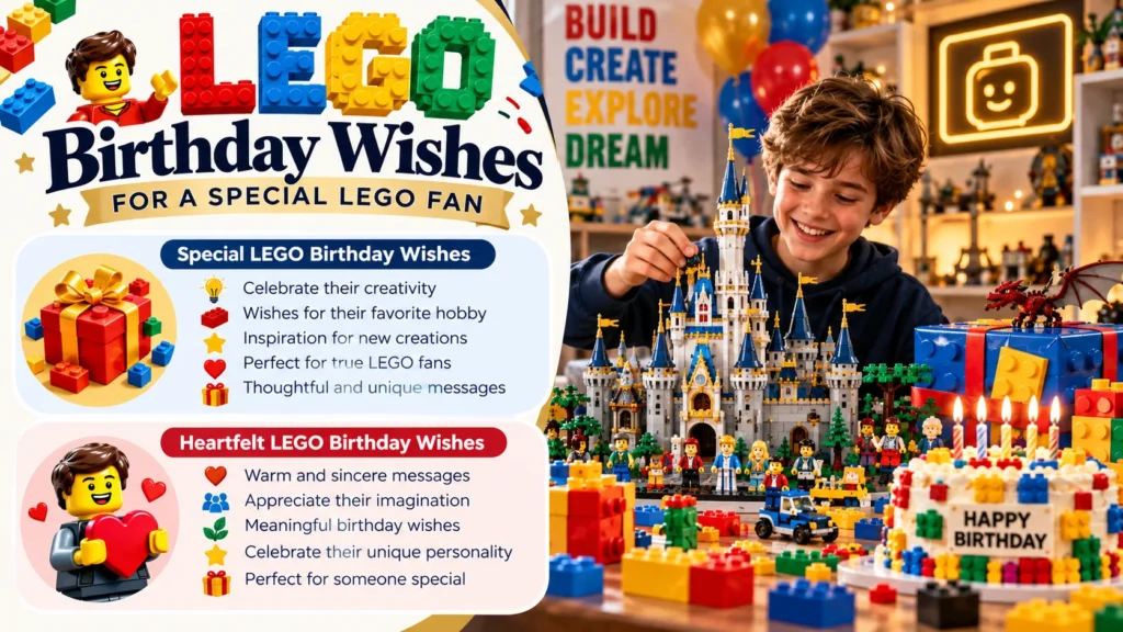 LEGO Birthday Wishes for a Special LEGO Fan