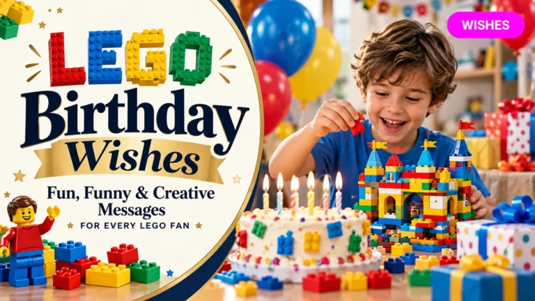 LEGO Birthday WishesFun, Funny & Creative Messages for Every LEGO Fan