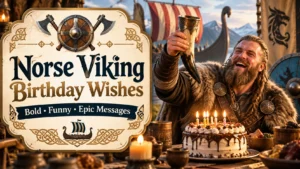 Norse Viking Birthday Wishes Bold, Funny & Epic Messages for Every Viking Fan