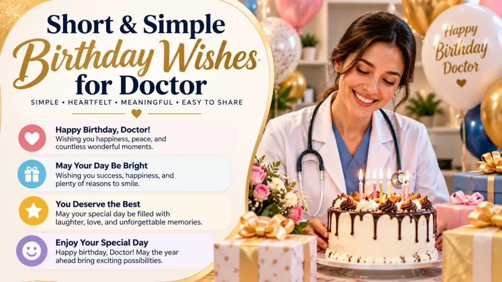 Short and Simple Birthday Wishes
