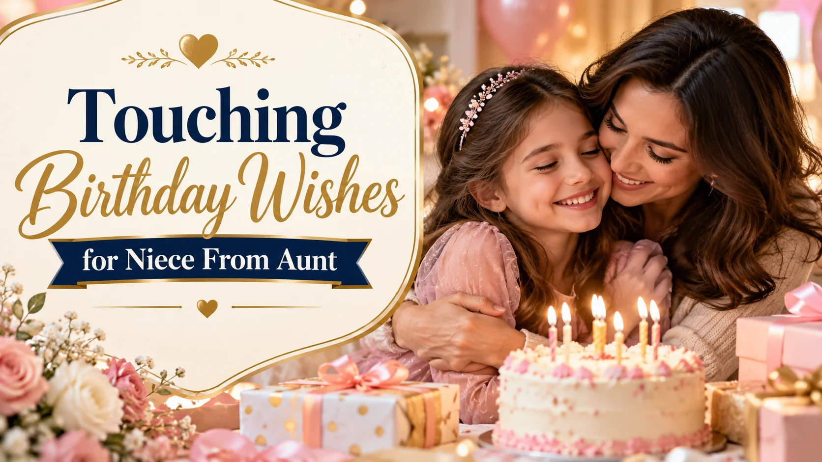 Touching Birthday Wishes for Niece From Aunt Heartfelt, Sweet & Emotional Messages